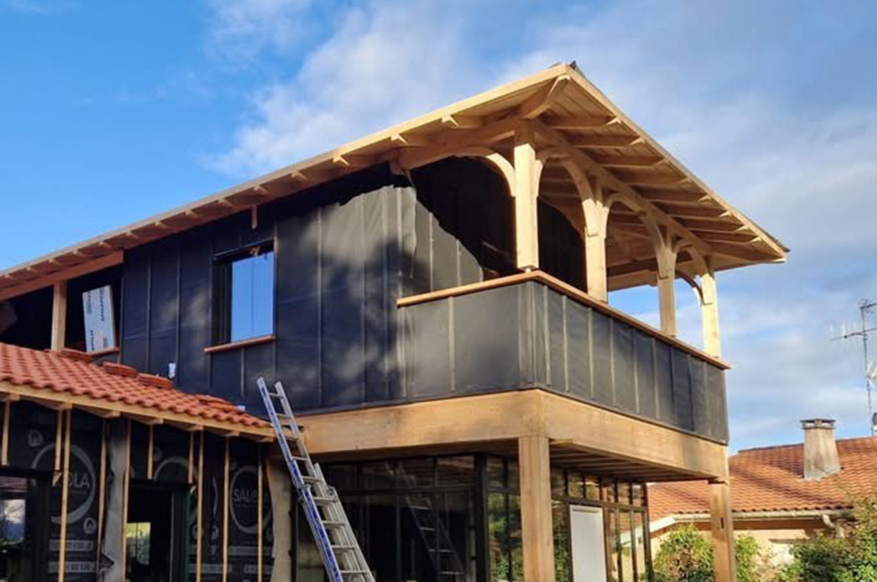 charpentier Capbreton, charpentier Dax, charpentier traditionnelle Capbreton, charpentier traditionnelle Dax, isolation par extérieur Capbreton, isolation par extérieur Dax, maison ossature bois Capbreton, maison ossature bois Dax, surélévation maison Capbreton, surélévation maison Dax