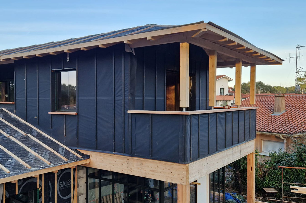 charpentier Capbreton, charpentier Dax, charpentier traditionnelle Capbreton, charpentier traditionnelle Dax, isolation par extérieur Capbreton, isolation par extérieur Dax, maison ossature bois Capbreton, maison ossature bois Dax, surélévation maison Capbreton, surélévation maison Dax